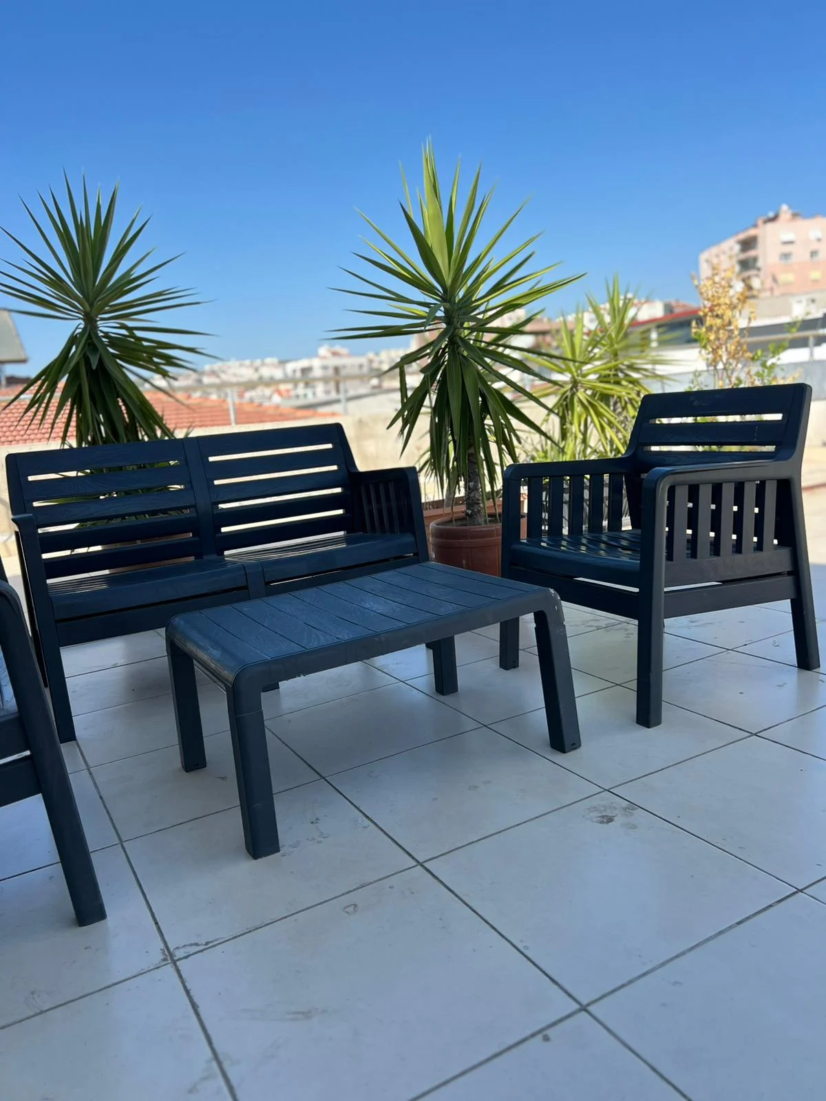 Teras dinlenme alanı